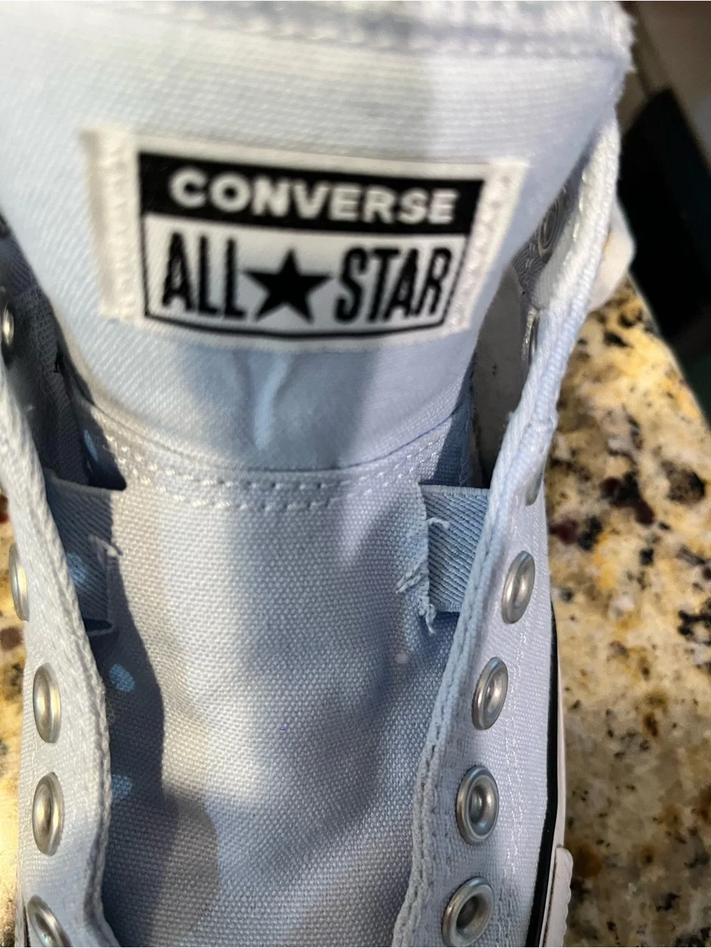 Converse All-Star Light Blue Low Top Canvas Sneakers Men’s 9 Women’s 11